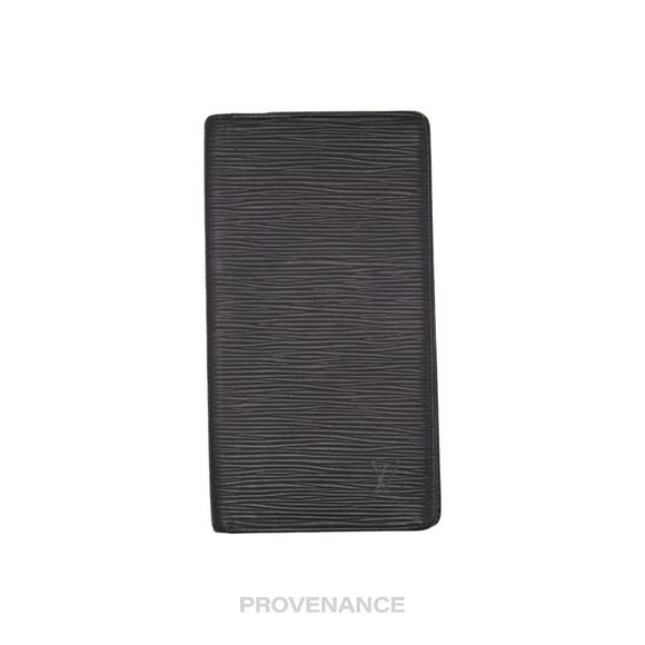 🔴 Louis Vuitton Long Wallet in Black Epi Noir Leather - Picture 1 of 9